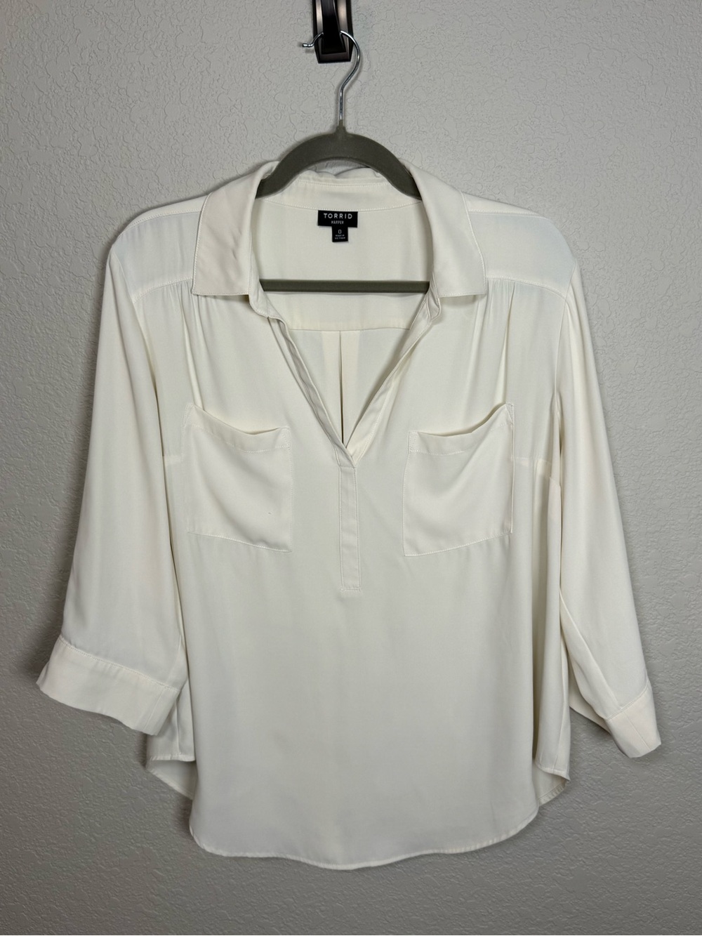torrid Harper 3/4 Sleeve Blouse
